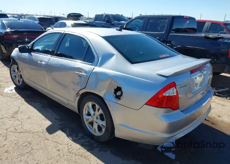 2012 Ford Fusion Se из США, поврежденный, VIN 3FAHP0HA5CR107809